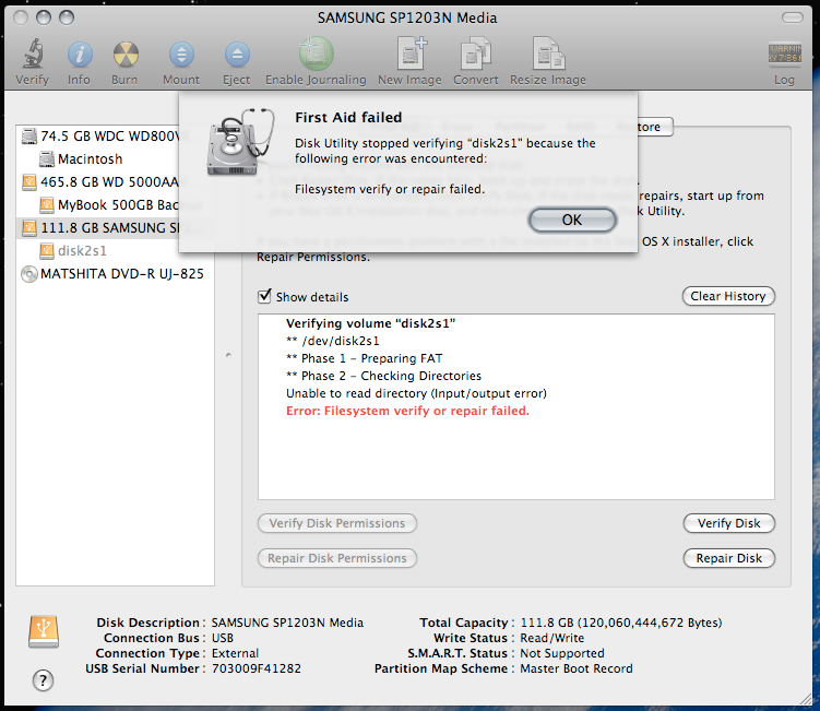 computer not recognizing external hard drive MacForums Fix Mac iPhone iPad Buying Tips